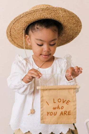 I Love Who You Are Wall Hanging
